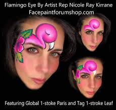 Wenn sie einen bekannten helden aus den filmen ausgesucht haben, dann muss das fasching schminken in der tat auch dazu beitragen. Flamingo Face Paint Kinder Schminken Kinderschminken Schminkgesichter