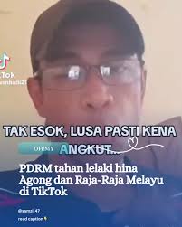 PDRM Tahan Lelaki Hina Agong, Langgar Undang-Undang