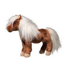 It may stand up to 107 cm (42 in) at the withers. Tiny Shetland Pony Douglas Toys