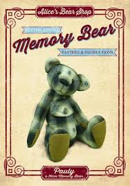 The next pattern piece of the free memory bear sewing pattern is the feet (piece 2). Sewing Pattern Digital Downloads And More Alice S Bear Shop