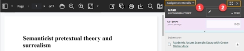 That's because unlike other browsers, we have no financial. Blackboard Assignments Inline Marking With Bb Annotate Blackboard Help For Staff University Of Reading