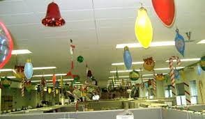 Don't wait to refresh your space. Creative Inspirational Work Place Christmas Decorations Godfather Style