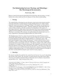 Criticism of the bible is an interdisciplinary field of study concerning the factual accuracy of the claims and the moral tenability of the commandments made in the bible, the holy book of christianity.devout christians have long regarded their bible as the perfect word of god (and devout jews have held the hebrew bible similarly in high regard). Pdf The Relationship Between Theology And Missiology The Missiological Hermeneutics
