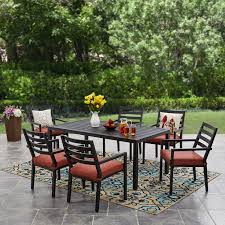 Mainstays Claredon 7 Piece Outdoor Patio Dining Set Walmart Com Outdoor Patio Decor Patio Dining Patio Dining Set