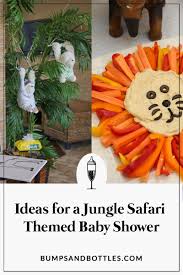 You can get even more help from allison, who has a few tips on planning a great jungle safari themed baby shower. Ideas For A Jungle Safari Themed Baby Shower Bumps And Bottles