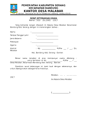 Berikut contoh surat keterangan usaha kepala desa bisa dibilang ini merupakan landasan utama dari surat keterangan lain yang akan didapatkan. Contoh Surat Keterangan Usaha Dari Desa Pdf Nusagates