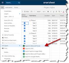 Smartsheet Multi Project Gantt Chart Onepager Express