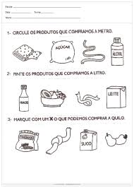 Atividades Medidas De Capacidade Circule Pinte Marque Atividades Grandezas E Medidas Atividades Educativas De Alfabetizacao