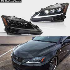 Ad Ebay Led Projector Headlights For Lexus Is250 Is350 Isf 2006 12 Lamps Amber Side Lexus Lexus Is250 Is 250 Lexus