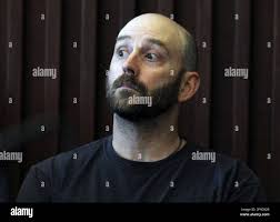 Paul Hickok of Rochester, N.H, testifies about seeing the body of a woman  believed to be 19-year-old college student Elizabeth Marriott during the  trial of Seth Mazzaglia at Strafford County Superior Court