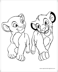 The wild coloring book pages; Disney Coloring Pages Lion King 2 Novocom Top