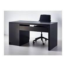 Malm Desk Black Brown 55 1 8x25 5 8 Ikea Black Desk Ikea Malm