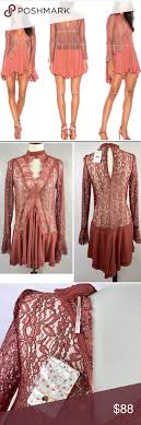 Nwt Free People Tell Tale Lace Tunic Pretty Mauve Clothes Design Beautiful Outfits Lace Tunic