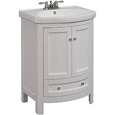 24 inch bath vanities in the market such as lowes and costco are affordable and available on sale as best options these days. Runfine Rfva0069w Vanity White Finish 19 X 24 6 X 34 Amazon Com