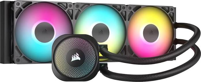Corsair CW-9060093-WW NAUTILUS 360 RS ARGB 360mm Black Liquid CPU Cooler
