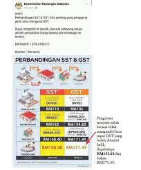 Dipos oleh fatin pada februari 27, 2018. Najib Perli Mof Tak Tahu Nak Kira Banding Sst Dengan Gst Minda Rakyat