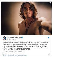 Check spelling or type a new query. Fwtia Sto Instagram Gymnos O Tsitsipas Makeleio Gr