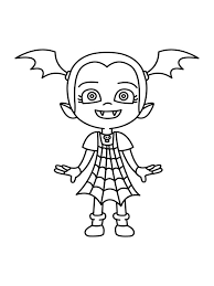 The plant spell sung by demi, vampirina and poppy / vampirina, poppy, and bridget try to make king peppy feel better because all the visitors want to see dinosaurs. Vampirina Coloring Pages Best Coloring Pages For Kids