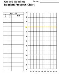 Guided Reading Progress Chart Worksheets Teaching