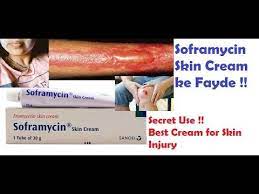 It contains bacitracin and neomycin (fradiomycin). Soframycin Skin Cream Or Framycetin Skin Cream Review Uses And Benefits In Hindi Youtube