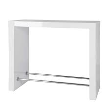 Stehtisch Galadera In Weiss Hochglanz 120 Cm Stehtisch Bartisch Kellerbar
