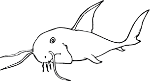 Learn about famous firsts in october with these free october printables. Catfish Coloring Page Coloring Home