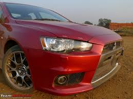 Mitsubishi Lancer Evo X Test Drive Review Team Bhp The history of the mitsubishi lancer evolution. mitsubishi lancer evo x test drive