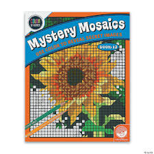 Order the paperback book on. Color By Number Mystery Mosaics Book 13 Mindware