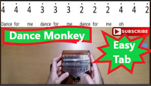 Here is dance monkey by tones and i, originally transcribed by hugo sellerberg. Dance Monkey Kalimba Tabs Letter Number Notes Tutorial Kalimbatabs Net