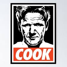 "Cook" Poster for Sale by Smiling-sam