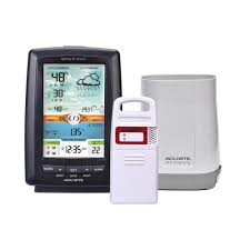 Acurite Weather Station With Rain Gauge And Lightning Detector