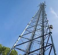 Self Supporting 50M/S 60m Tubular Steel Tower