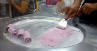 Thailand Thai Street Food A New Style Ice Cream Incredible Bangkok Youtube Cream Roll Recipe Roll Up Ice Cream Street Food