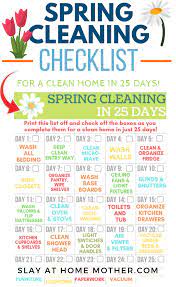 Spring cleaning is an annual tradition, but it can be overwhelming. Spring Cleaning Checklist 10 Spring Cleaning Checklists Printable