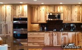 rustic hickory with dual wall ovens