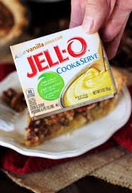 Box Of Jell O Cook Serving Vanilla Pudding To Make Pecan Pie Image Pecan Pie Recipe Vanilla Pudding Recipes Pecan Pie