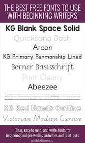 The jarman font download contains the regular font only. The Best Free Fonts To Use With Beginning Writers Picklebums