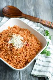 We just usually use jasmine, which isn't all that authentic but i find it to be fluffier and moister. Salsa Rice A Quick And Easy Side Dish Valerie S Kitchen