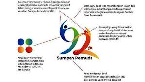 Warna hijau melambangkan segar, alami dan sejuk serta statement umum. Arti Dan Makna Logo Hari Sumpah Pemuda Ke 92 Borobudurnews
