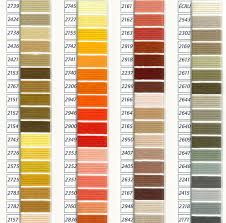 Dmc Retors Mat Color Chart Dmc Tapestry Retors Color Card