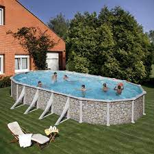 If a permanent above ground pool solution isn't what you are looking for, you might want to consider checking out some of our other above ground pool reviews for a more temporary solution. 730x375x132 Oval Above Ground Pool Skyathos Agp Pools