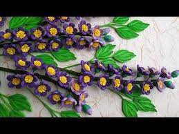 Tutorial Quilling The Violet Flowers Diy Youtube Paper Quilling Flowers Quilling Videos Quilling Flowers