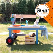 Matschkuche Emil Create By Obi Kinderkuche Selber Bauen Gartenliege Selber Bauen Selber Bauen