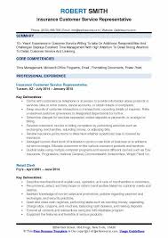 Educational backgrounds typically found on insurance producer resumes are bachelor's degrees in majors concerning business, economics, or finance. Insurance Customer Service Representative Resume Samples Qwikresume