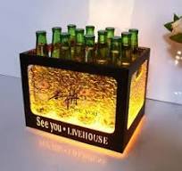 Budweiser LED Ice Buckets - Illuminate Your Drinks