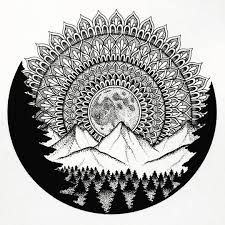 Nice Lil Weekend Drawing To Keep The Creativity Flowing Sold Art Drawing Illustration Mandala Tattoo Design Mandala Artwork Mandala Design Art