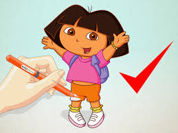 How to Draw Dora the Explorer: 11 Steps (with Pictures) - wikiHow