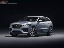 It was formally announced at the 2015 north american international auto show in detroit. Jaguar F Pace Svr 2018 Bilder Daten Des Suv Sportwagens