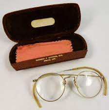 Vintage 1940s Ful-vue Eyeglasses Goldfilled W Case Robert - Etsy