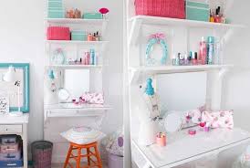 Silver makeup vanity table floating shelf vanity the project entails making a desk, side table, jewelry organizer, or a versatile makeup vanity. Diy Vanity Table 15 Beautiful Super Easy Ideas For You